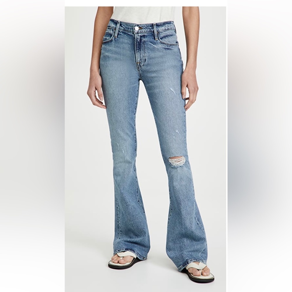FRAME Le High Flare Jeans